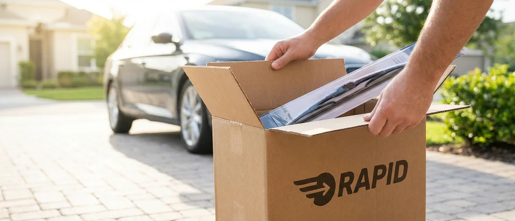 Ordered today, at your door in days - 1