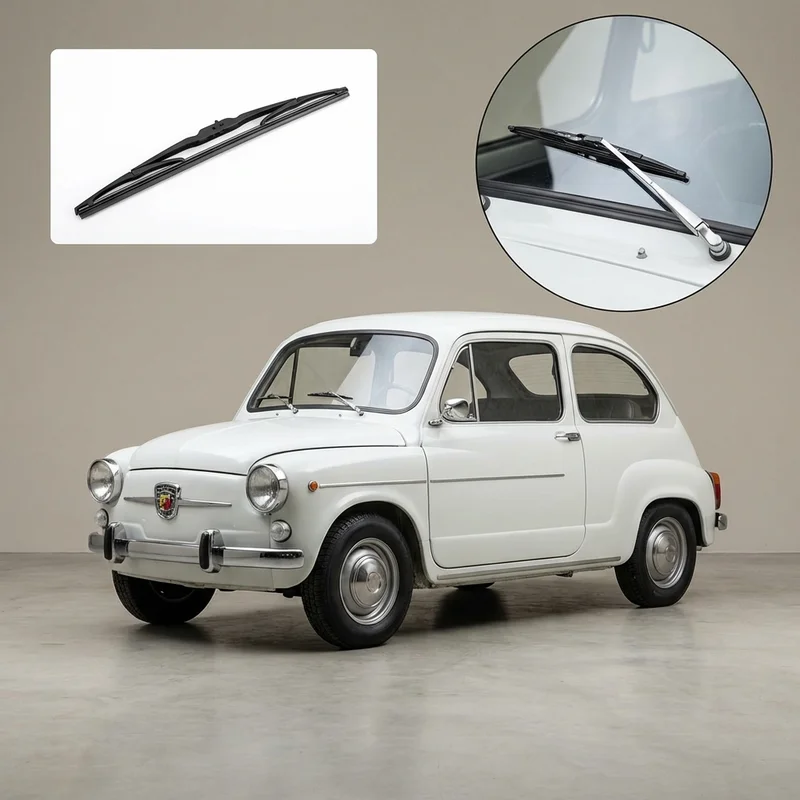 Driver Side Wiper Blade for Abarth 1000 (1962 - 1969) - 1