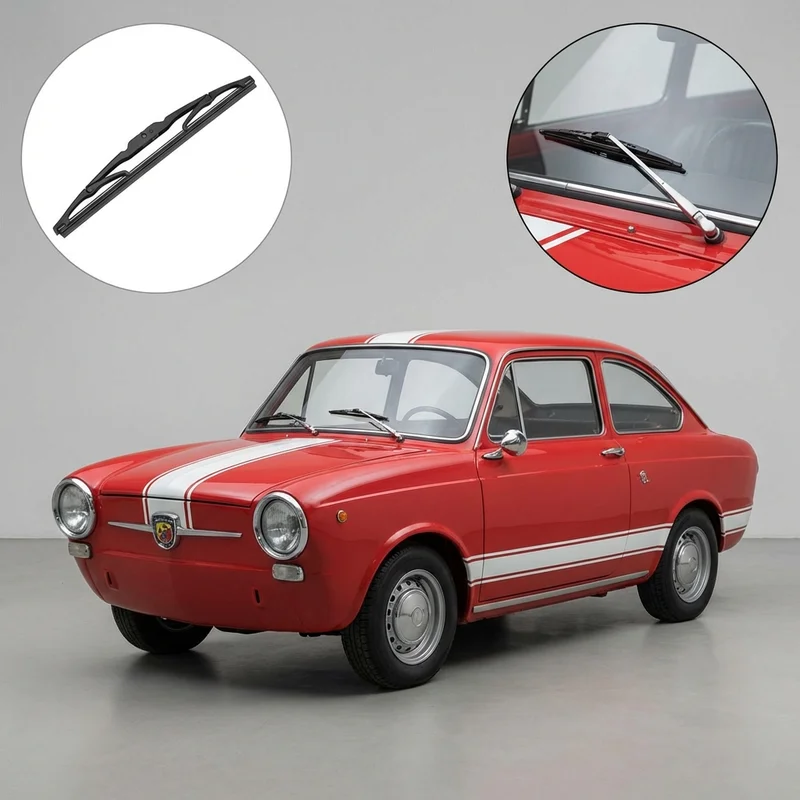 Passenger Side Wiper Blade for Abarth 850 (1960 - 1966) - 1
