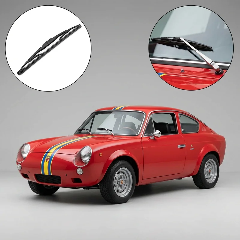 Fahrerseite Scheibenwischer für Abarth Simca 1204 (1969 - 1971) - 1