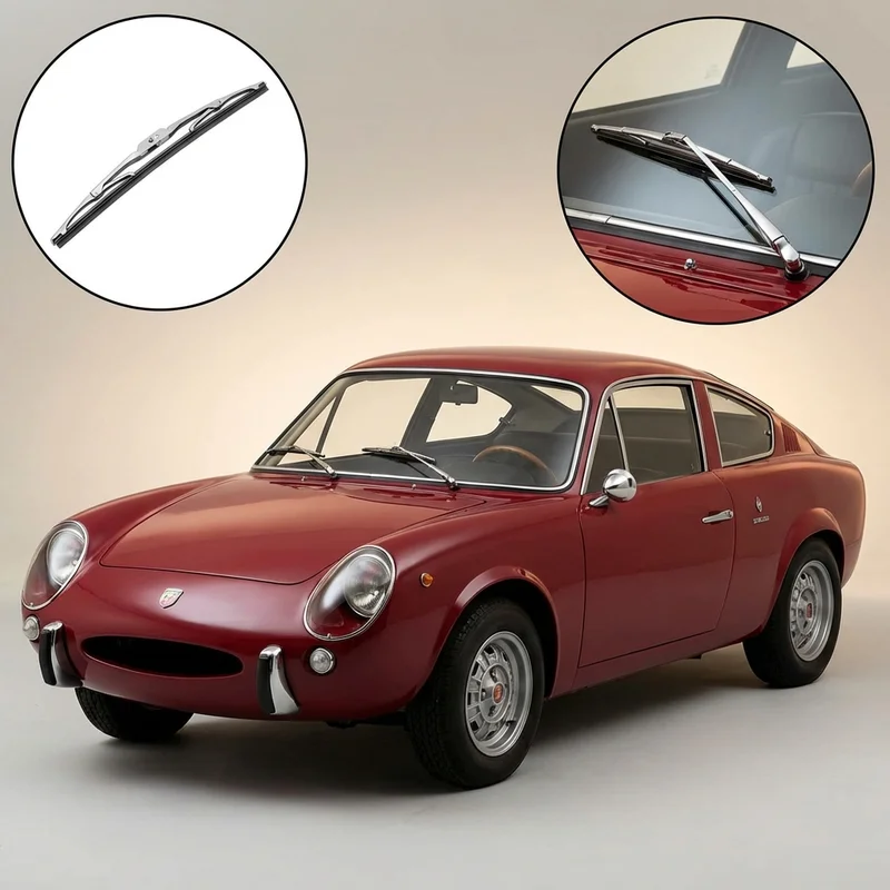 Beifahrerseite Scheibenwischer für Abarth Simca 1204 (1969 - 1971) - 1