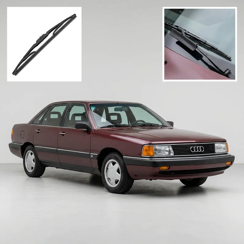 Driver Side Wiper Blade for Audi 5000 (1978 - 1988) - 1