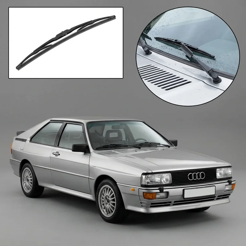 Passenger Side Wiper Blade for Audi Coupe (1981 - 1987) - 1