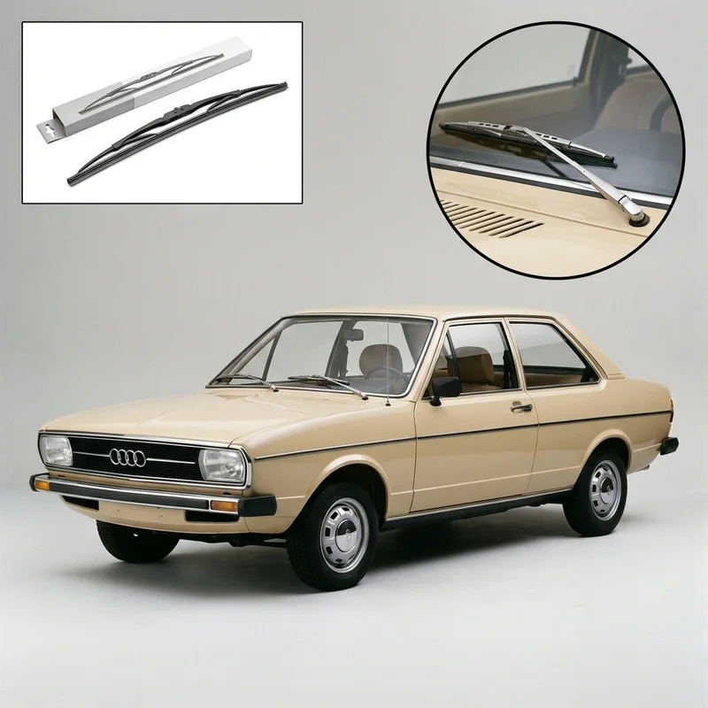 Driver Side Wiper Blade for Audi Fox (1973 - 1978) - 1