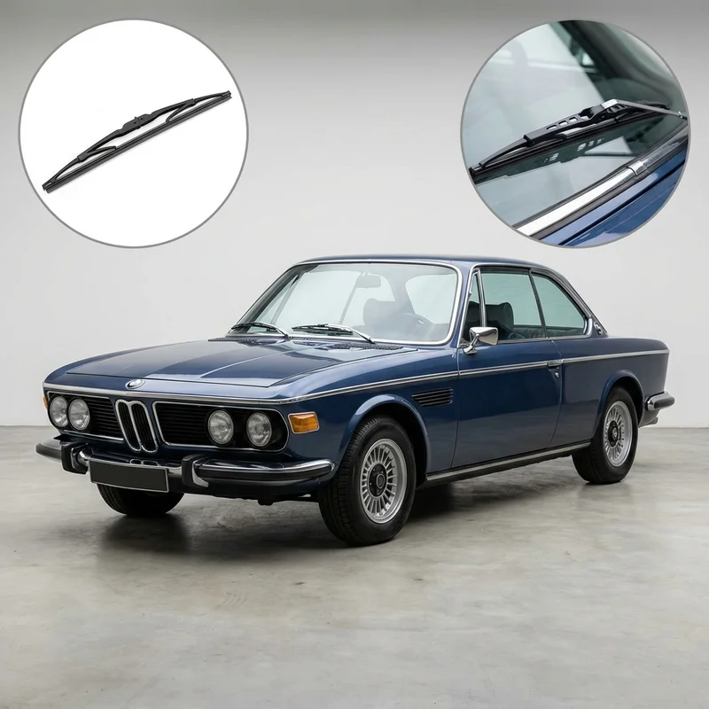 Driver Side Wiper Blade for BMW 2800CS (1968 - 1971) - 1