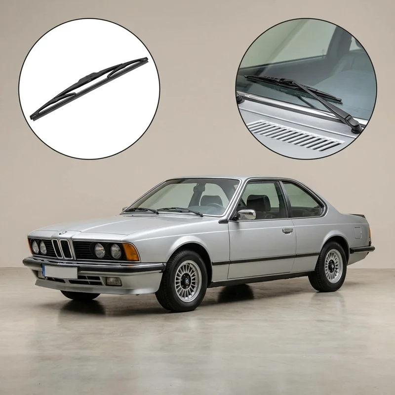 Passenger Side Wiper Blade for BMW 630CSi (1977 - 1977) - 1