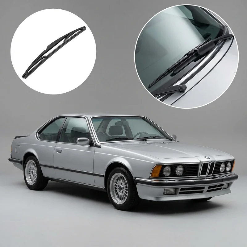 Passenger Side Wiper Blade for BMW 635CSi (1985 - 1989) - 1