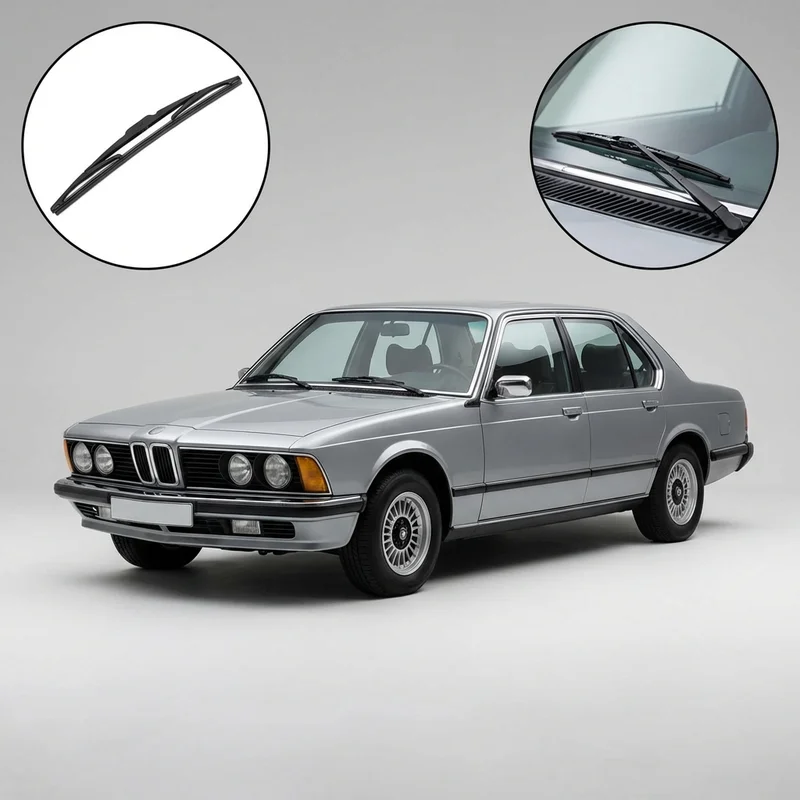 Driver Side Wiper Blade for BMW 733i (1978 - 1984) - 1
