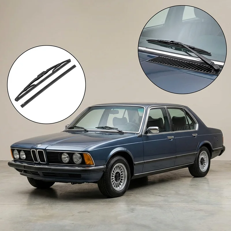 Passenger Side Wiper Blade for BMW 733i (1978 - 1984) - 1