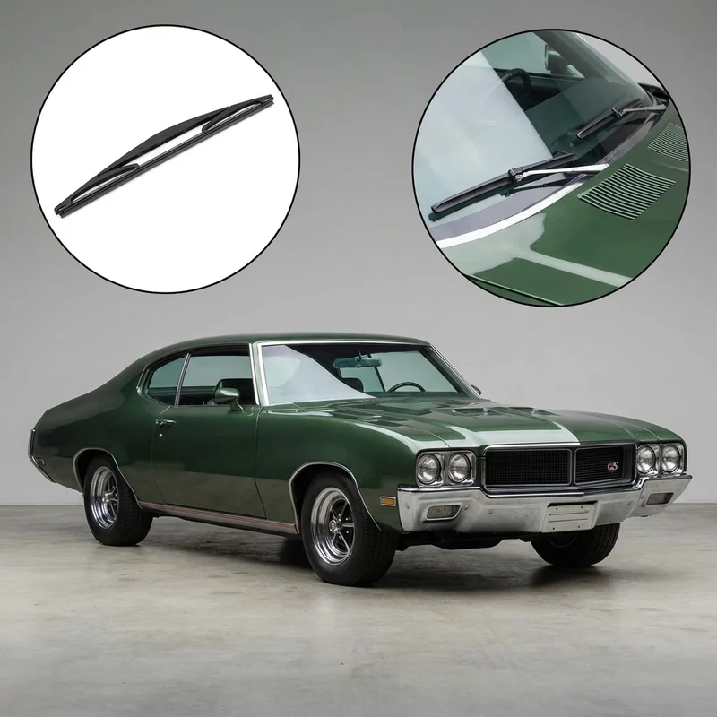 Passenger Side Wiper Blade for Buick GS (1970 - 1972) - 1