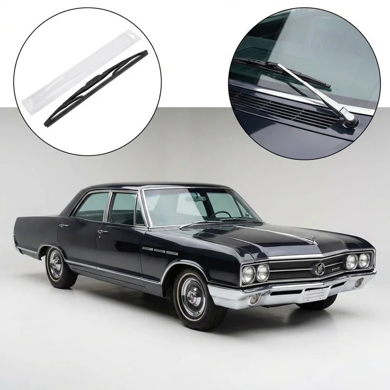 Passenger Side Wiper Blade for Buick Wildcat (1968 - 1970) - 1