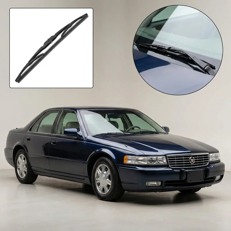 Passenger Side Wiper Blade for Cadillac Seville (1976 - 2004) - 1