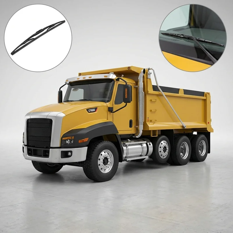 Passenger Side Wiper Blade for Caterpillar CT660 (2012 - 2017) - 1