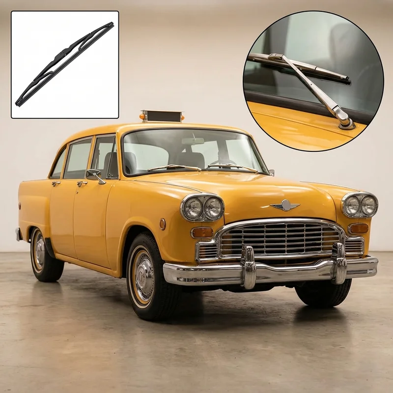 Driver Side Wiper Blade for Checker A11E (1970 - 1974) - 1