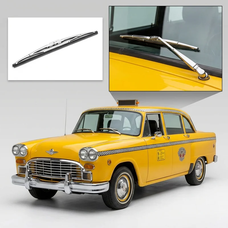 Passenger Side Wiper Blade for Checker Taxicab (1970 - 1974) - 1
