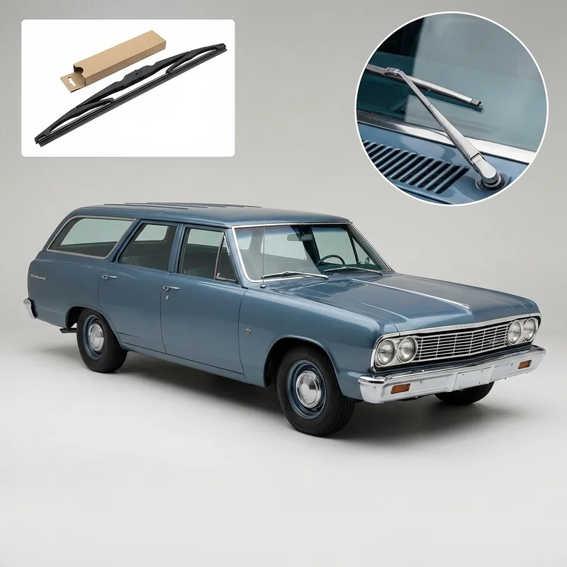 Driver Side Wiper Blade for Chevrolet Brookwood (1958 - 1972) - 1