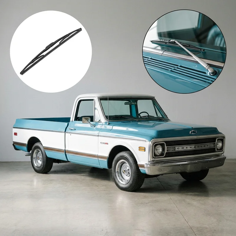 Driver Side Wiper Blade for Chevrolet C30 (1975 - 1986) - 1