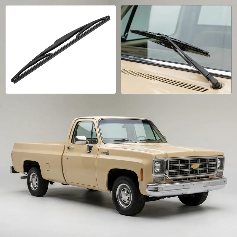 Passenger Side Wiper Blade for Chevrolet C30 (1975 - 1986) - 1