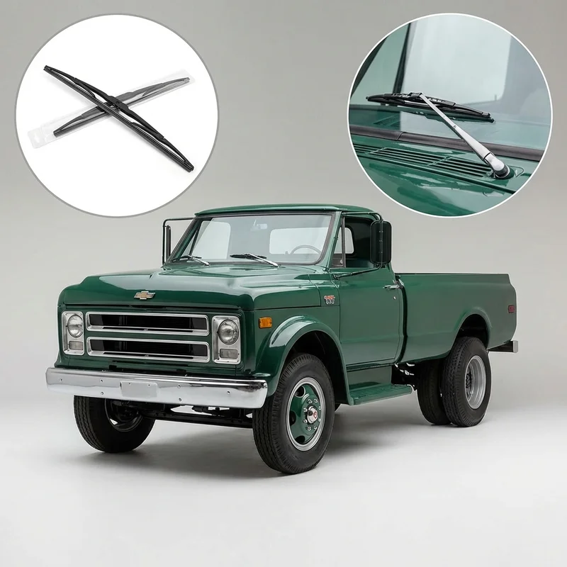 Driver Side Wiper Blade for Chevrolet C60 (1970 - 1990) - 1