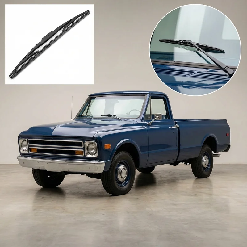 Passenger Side Wiper Blade for Chevrolet C80 (1964 - 1965) - 1