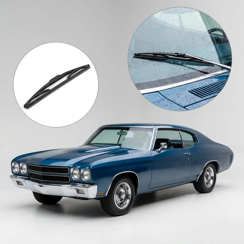 Driver Side Wiper Blade for Chevrolet Chevelle (1970 - 1977) - 1