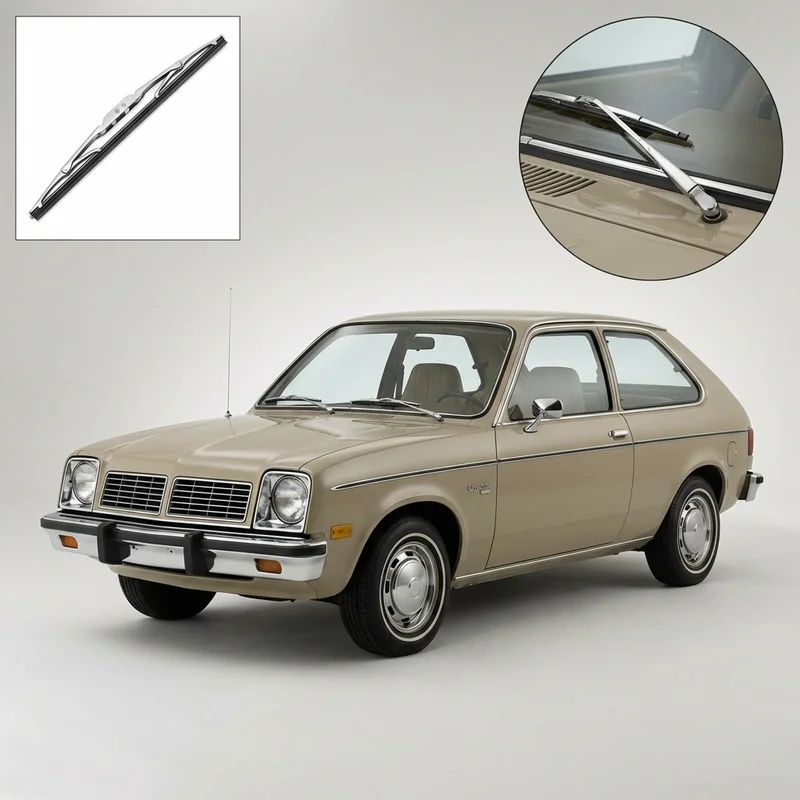 Passenger Side Wiper Blade for Chevrolet Chevette (1976 - 1987) - 1