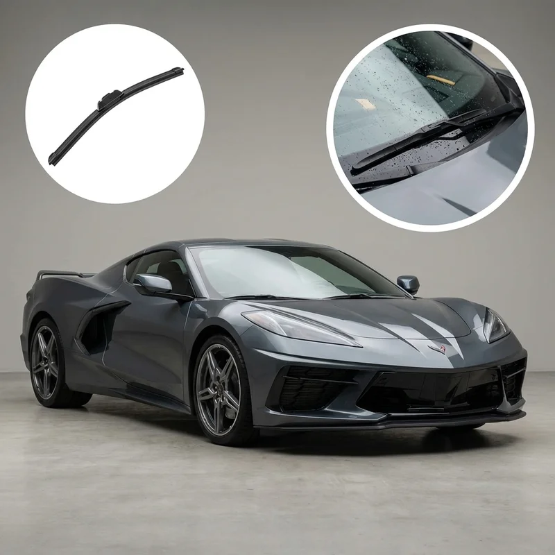Passenger Side Wiper Blade for Chevrolet Corvette (1970 - 2025) - 1