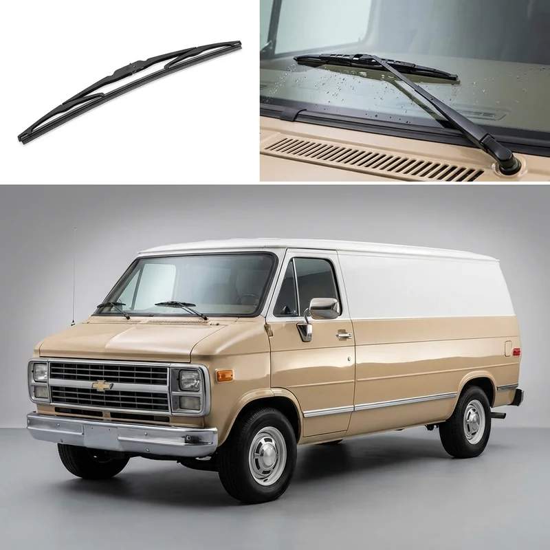 Driver Side Wiper Blade for Chevrolet G30 (1975 - 2002) - 1