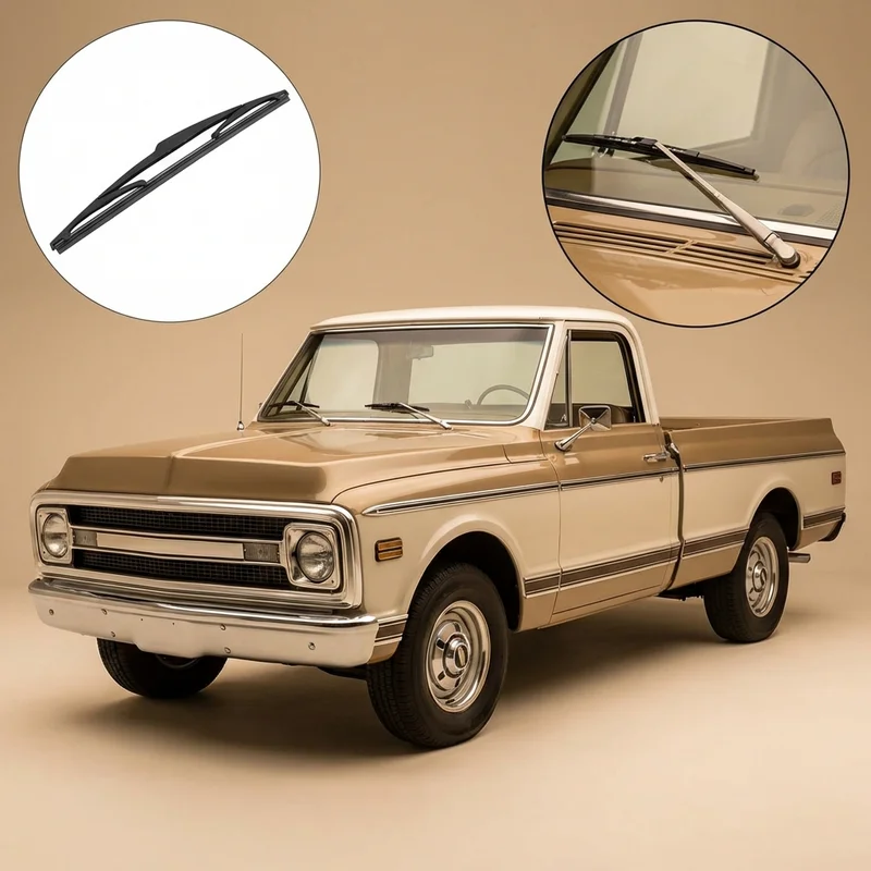 Passenger Side Wiper Blade for Chevrolet K10 (1975 - 1986) - 1