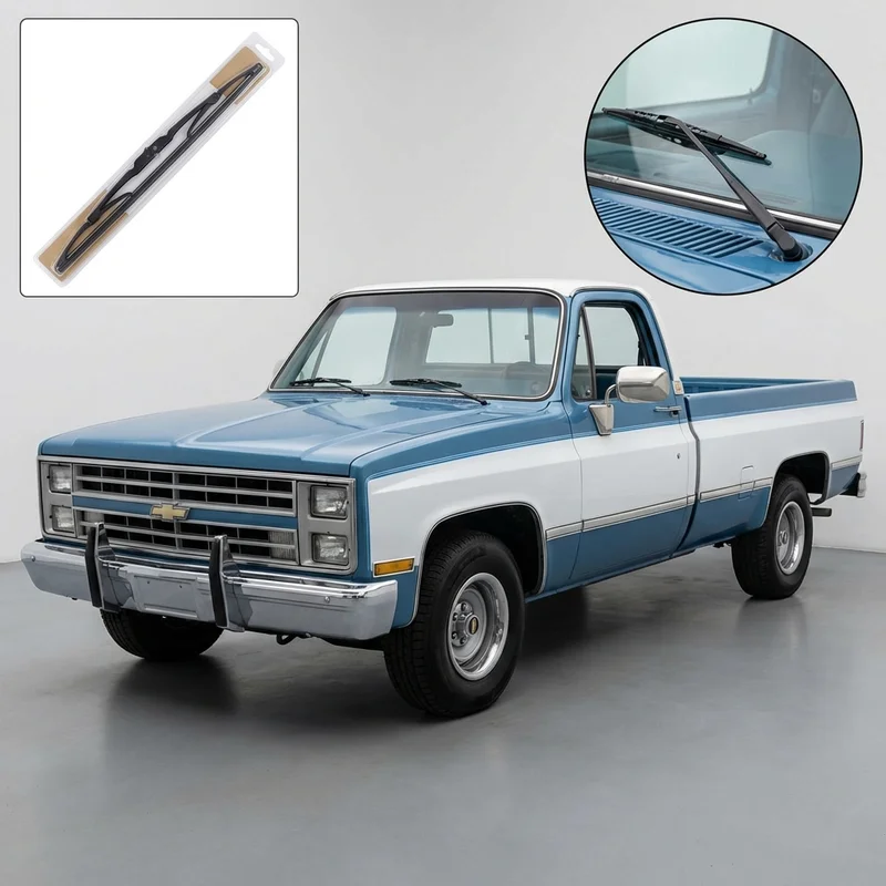 Passenger Side Wiper Blade for Chevrolet K30 (1977 - 1986) - 1