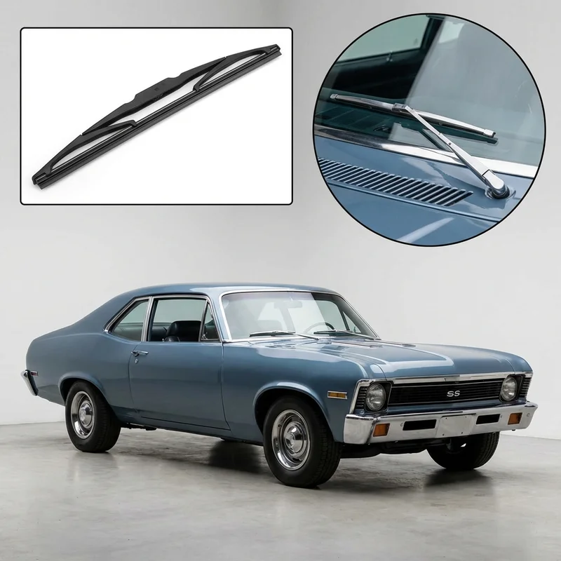 Driver Side Wiper Blade for Chevrolet Nova (1970 - 1988) - 1