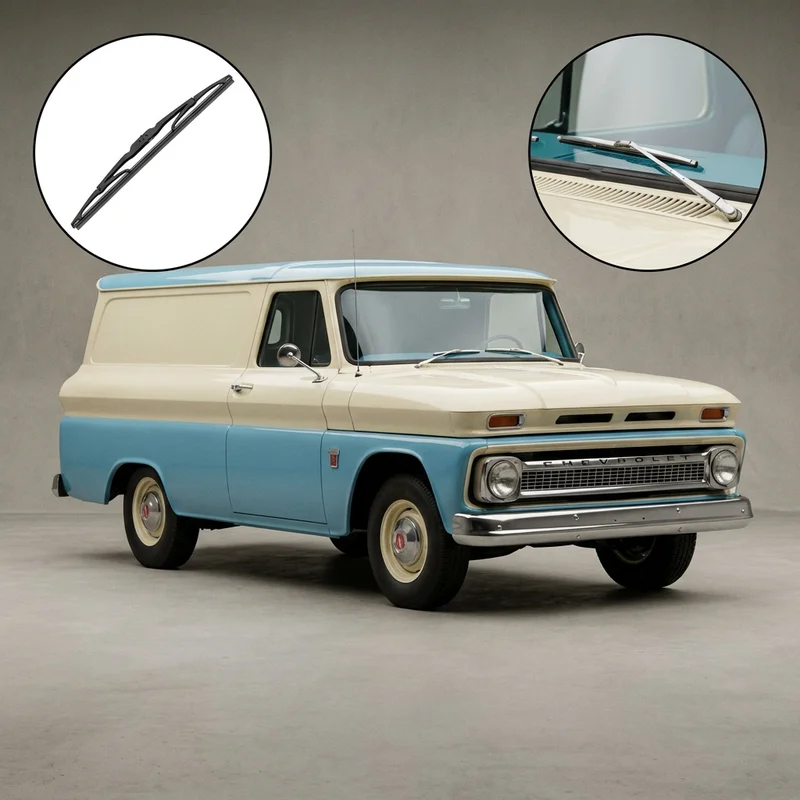 Driver Side Wiper Blade for Chevrolet P10 (1975 - 1980) - 1