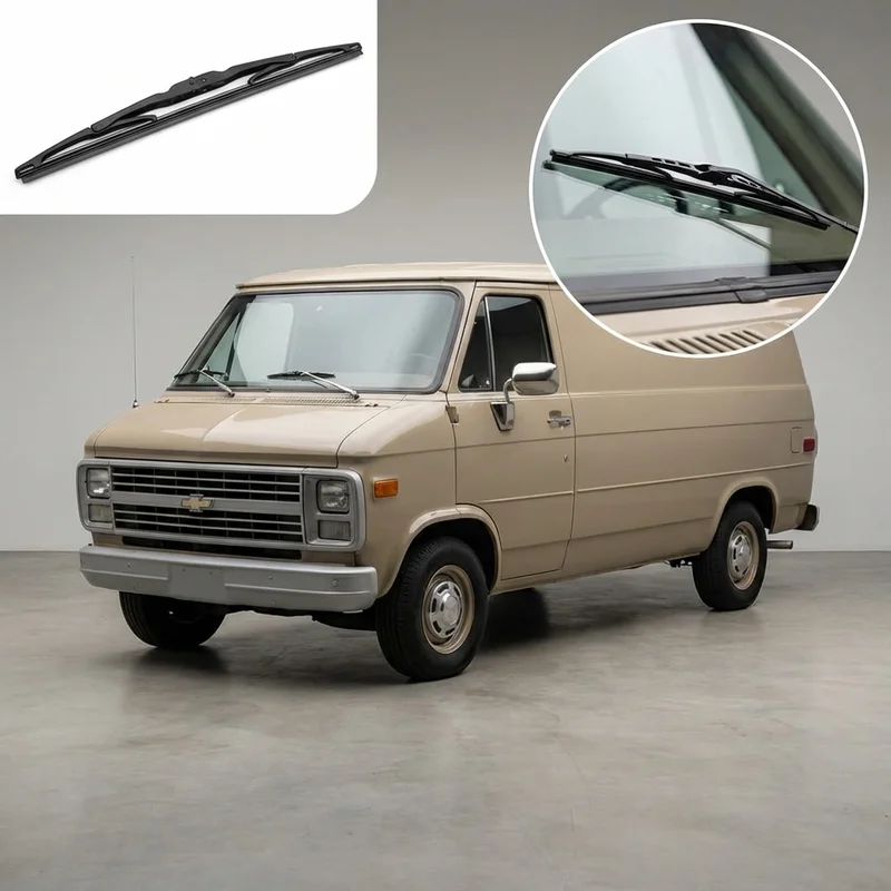 Passenger Side Wiper Blade for Chevrolet P20 (1975 - 1989) - 1