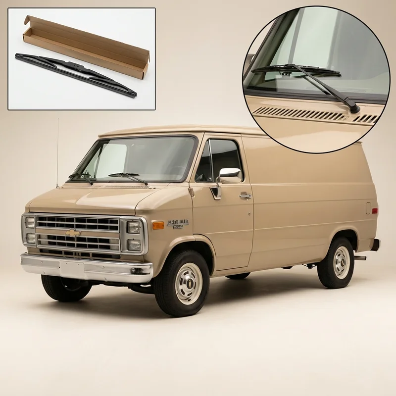 Passenger Side Wiper Blade for Chevrolet P30 (1975 - 2002) - 1