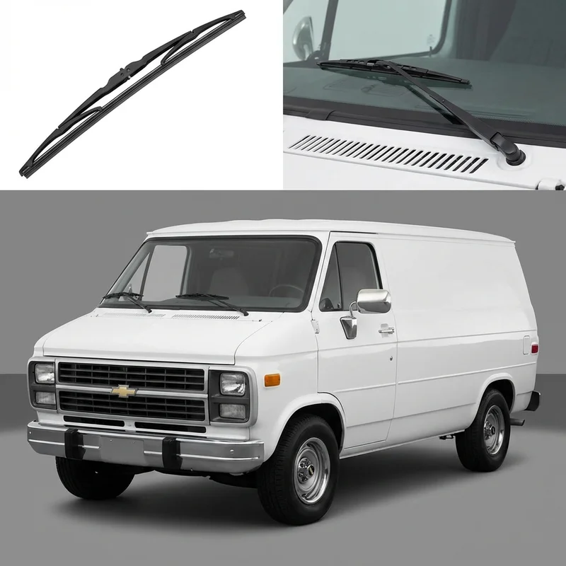 Passenger Side Wiper Blade for Chevrolet P60 (1992 - 1996) - 1