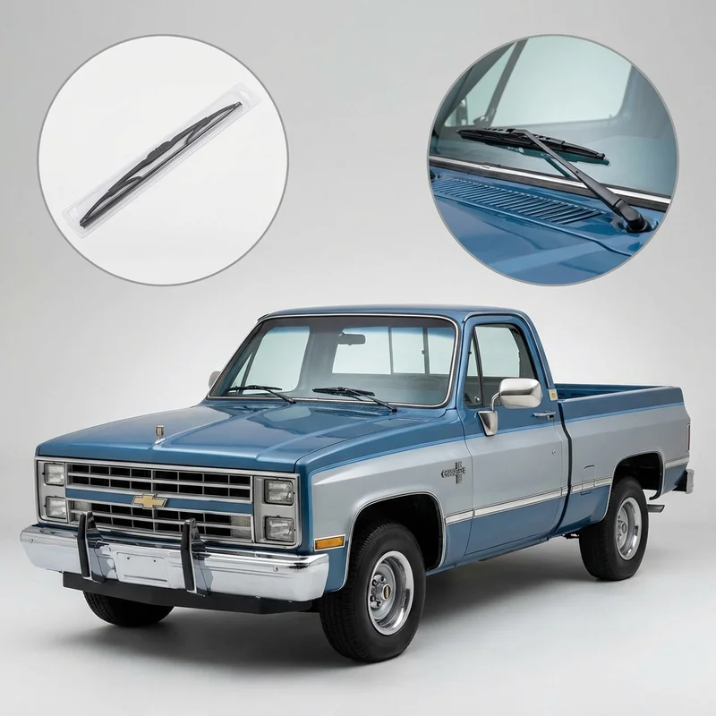 Passenger Side Wiper Blade for Chevrolet R20 (1987 - 1988) - 1