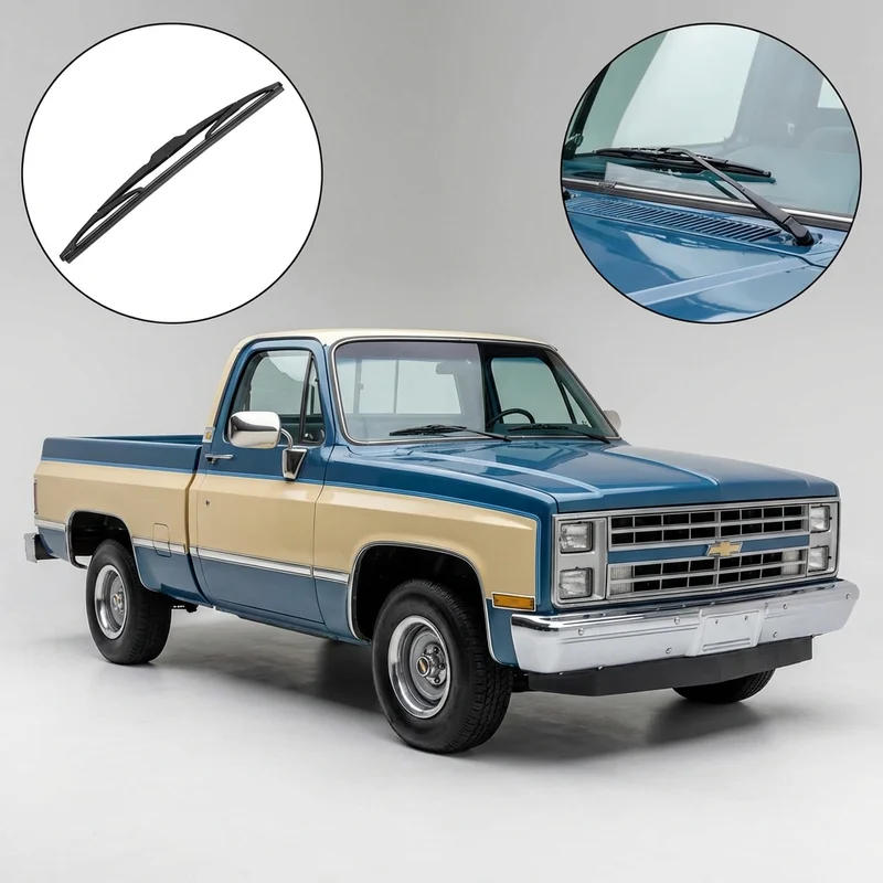 Driver Side Wiper Blade for Chevrolet R30 (1987 - 1988) - 1