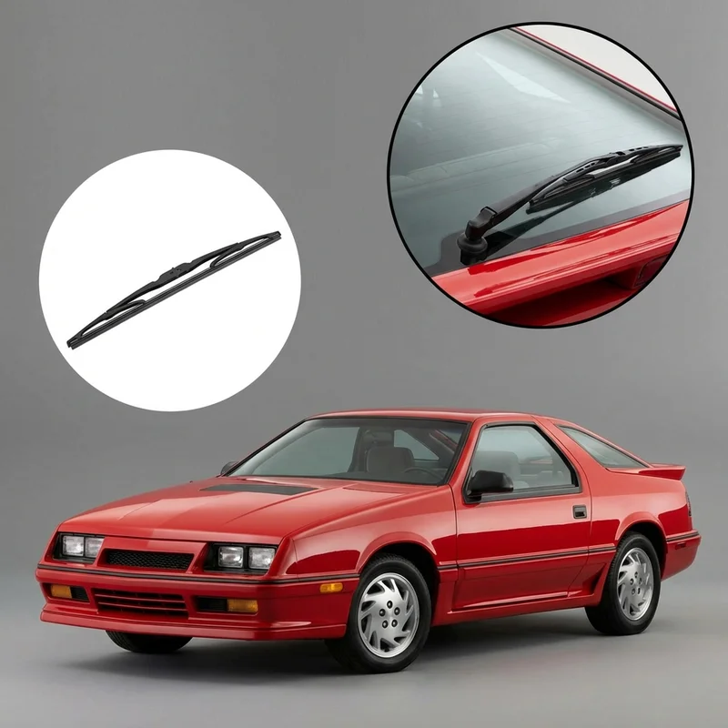 Rear Wiper Blade for Chrysler Daytona (1984 - 1993) - 1