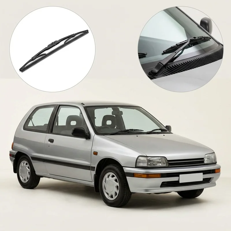 Passenger Side Wiper Blade for Daihatsu Charade (1988 - 1992) - 1