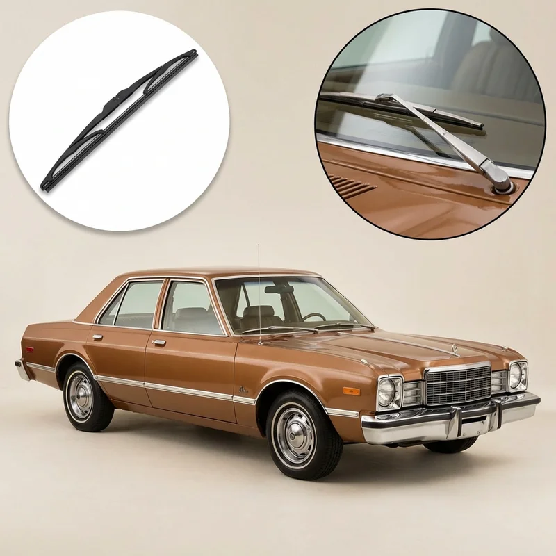 Driver Side Wiper Blade for Dodge Aspen (1976 - 1980) - 1