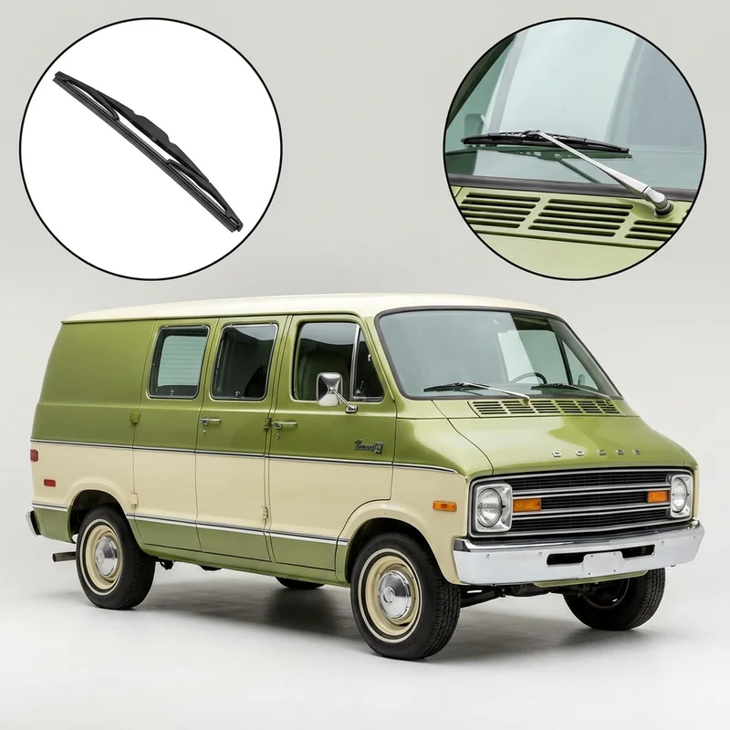 Driver Side Wiper Blade for Dodge B100 (1975 - 1980) - 1