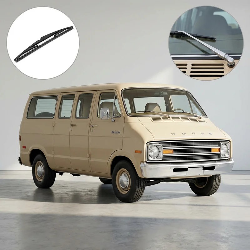 Passenger Side Wiper Blade for Dodge B100 (1975 - 1980) - 1