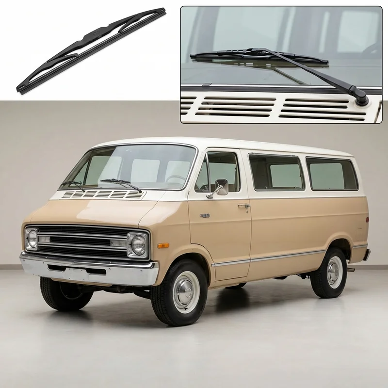Driver Side Wiper Blade for Dodge B200 (1975 - 1980) - 1