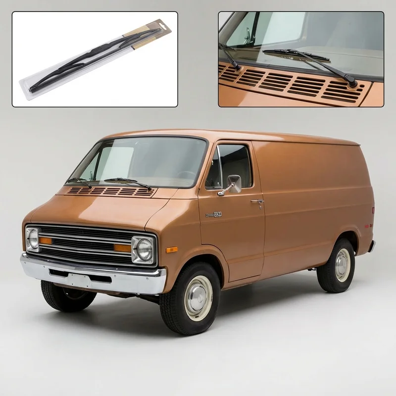 Passenger Side Wiper Blade for Dodge B200 (1975 - 1980) - 1