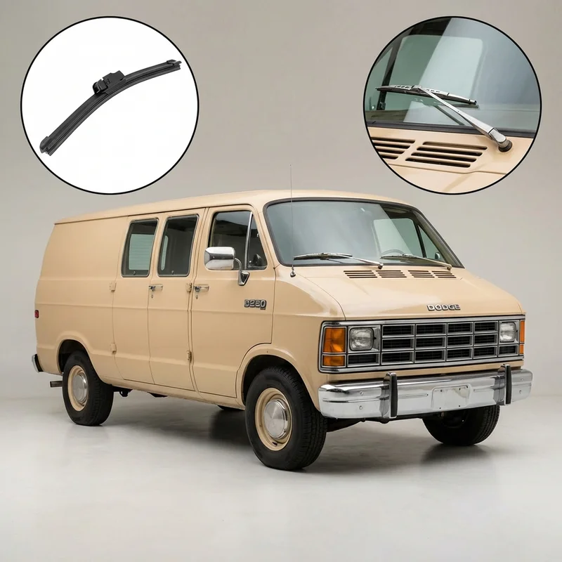 Passenger Side Wiper Blade for Dodge B250 (1981 - 1994) - 1