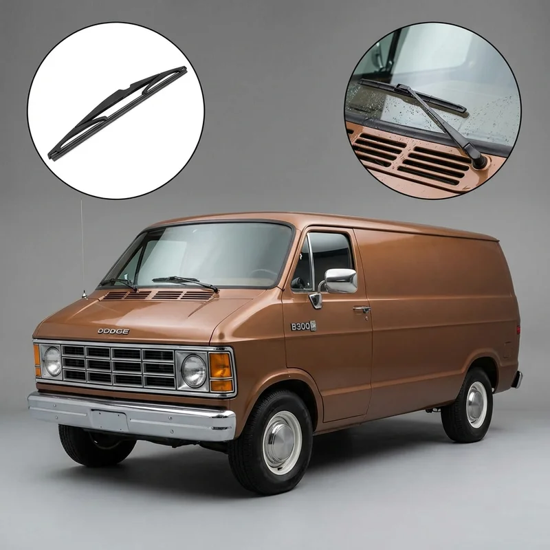 Driver Side Wiper Blade for Dodge B300 (1975 - 1980) - 1