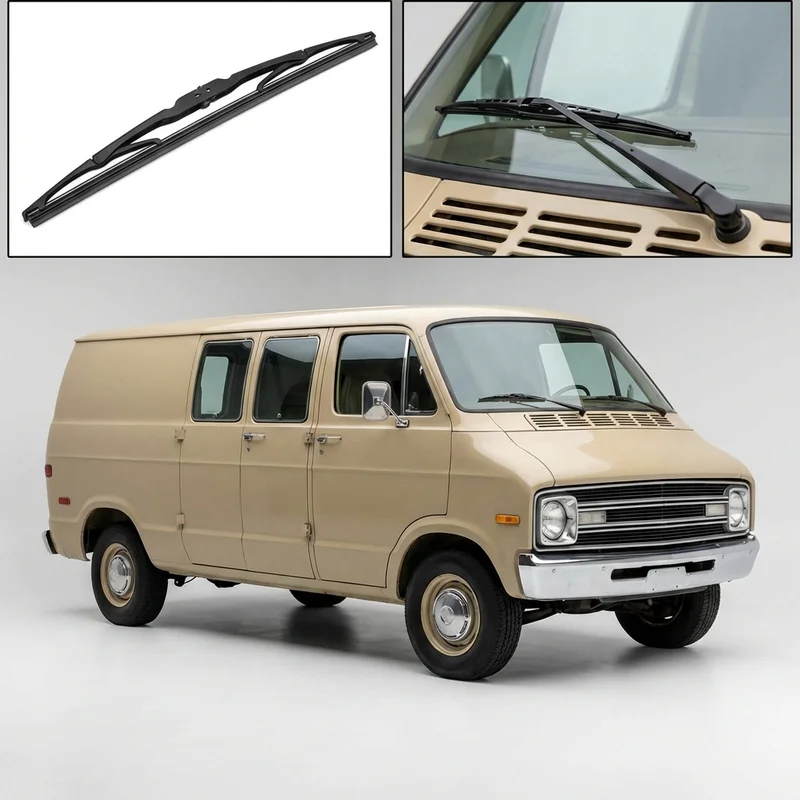 Passenger Side Wiper Blade for Dodge B300 (1975 - 1980) - 1