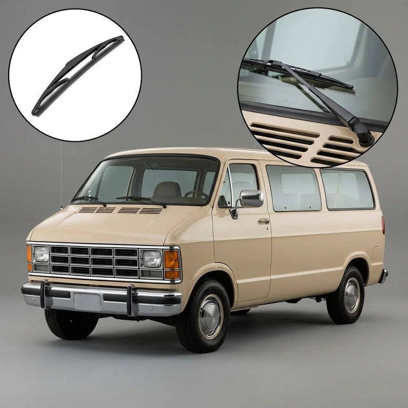 Passenger Side Wiper Blade for Dodge B350 (1981 - 1994) - 1