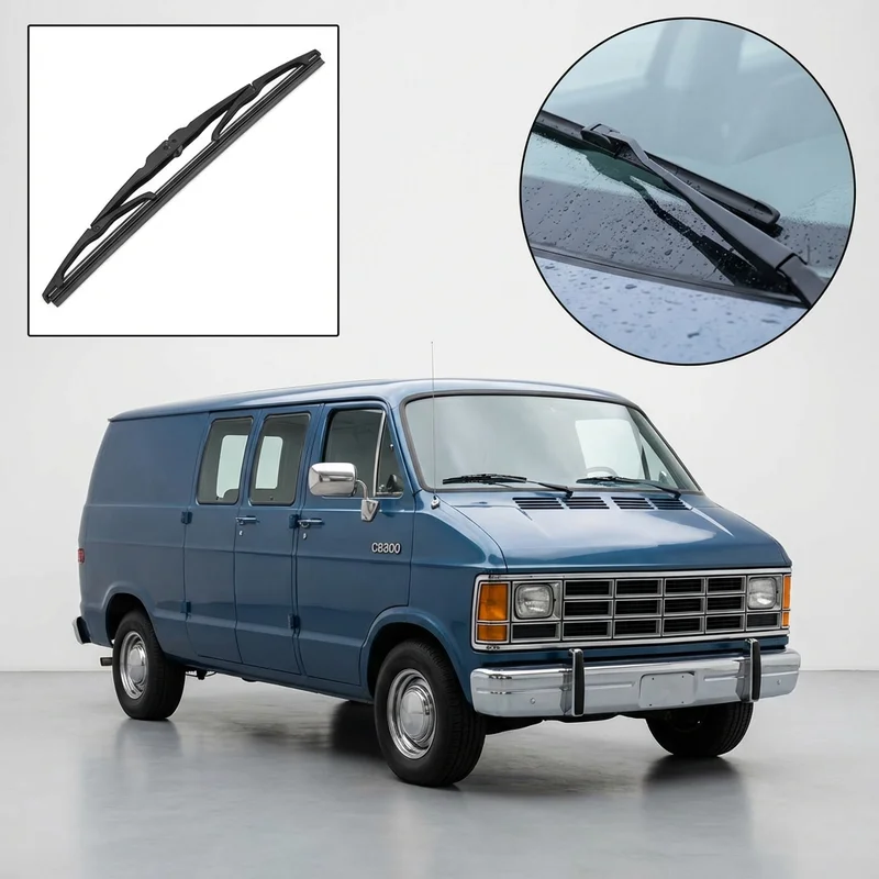 Driver Side Wiper Blade for Dodge CB300 (1974 - 1980) - 1