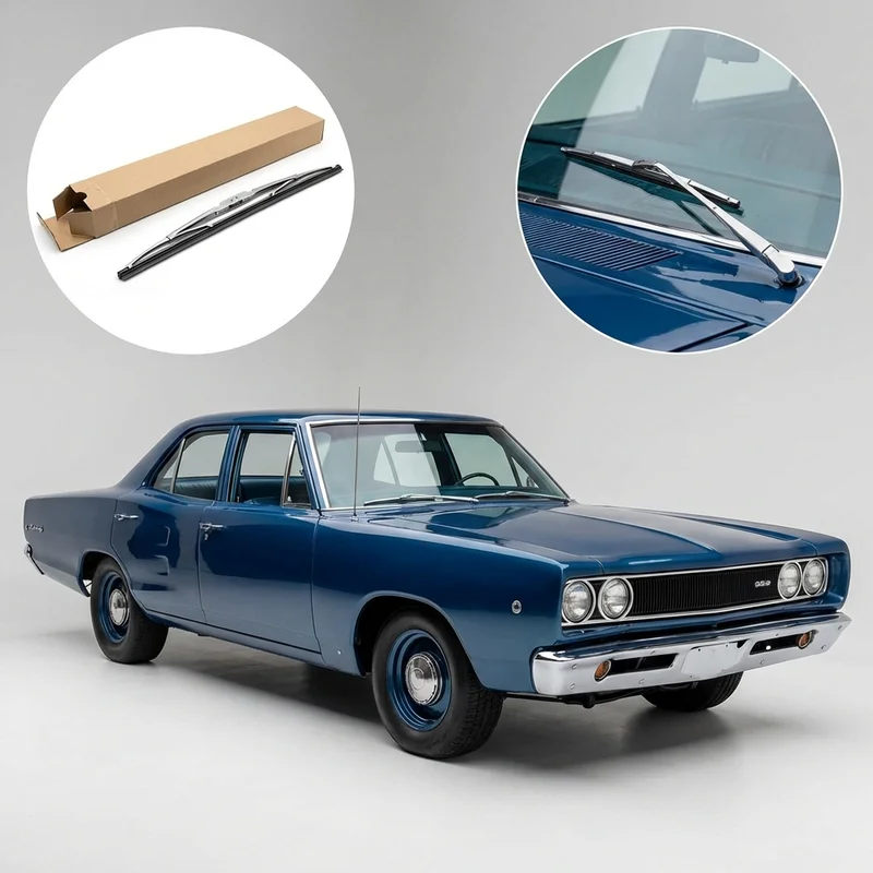 Passenger Side Wiper Blade for Dodge Coronet (1970 - 1976) - 1